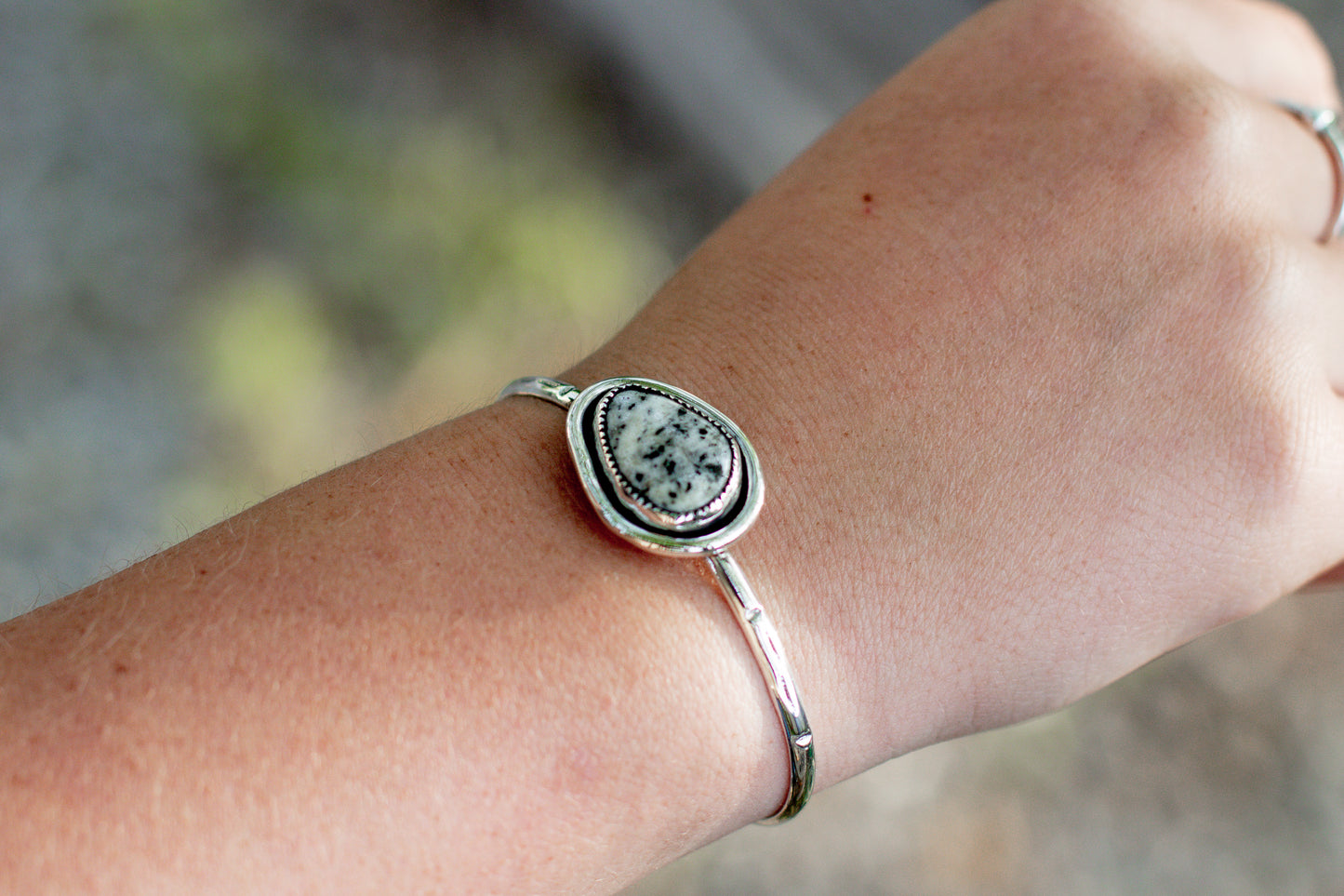 White Buffalo Cuff